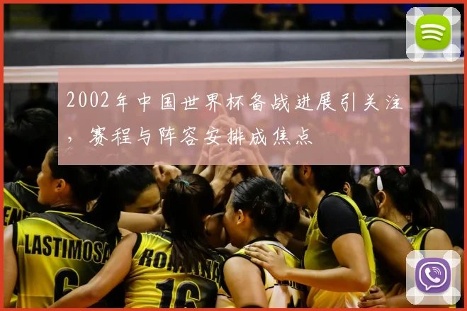 2002年中国世界杯备战进展引关注，赛程与阵容安排成焦点